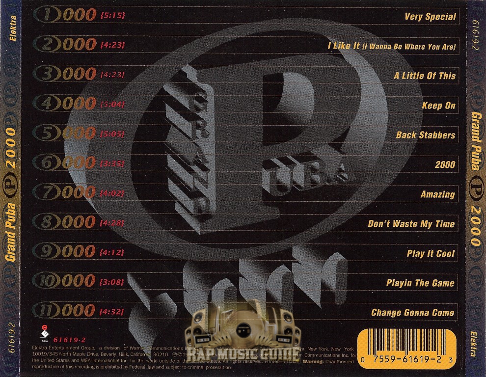 Grand Puba - 2000: CD | Rap Music Guide